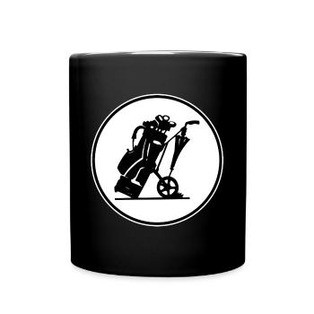 Golf club - Full Colour Mug - black - Front