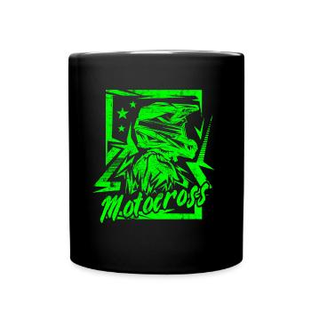 motocross sport - Full Colour Mug - black - Front