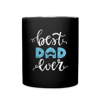 Le meilleur papa - Mug uni - noir - Devant