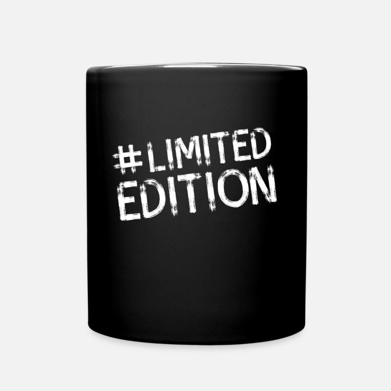 limited edition hashtag - Tasse einfarbig - Schwarz