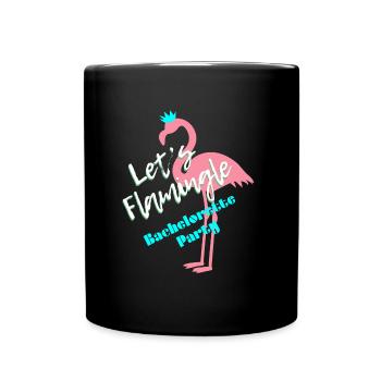 JGA équipe mariée marié - Mug uni - noir - Devant