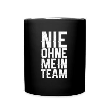 without my team - Full Colour Mug - black - Front