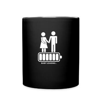 Baby Loading! - Full Colour Mug - black - Front