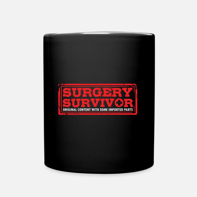 patient - Full Colour Mug - black