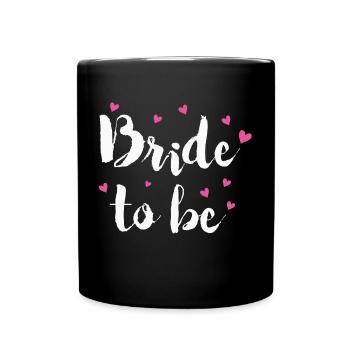 Bachelorette Party mariée marié mariage - Mug uni - noir - Devant