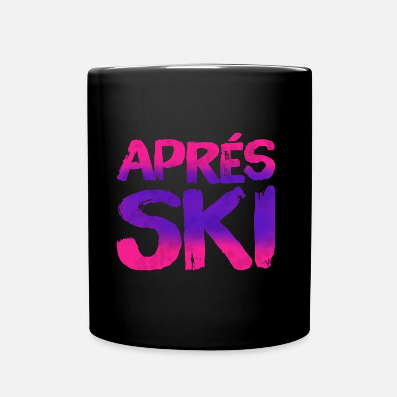 Après-ski - Mug uni - noir