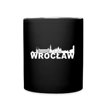 Wroclaw Wroclaw Pologne Pologne Skyline Cadeau - Mug uni - noir - Devant