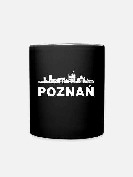 Poznań Poznan Pologne Pologne Skyline Gift - Mug uni - noir