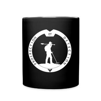 disc prospecting and blc detection - Full Colour Mug - black - Front