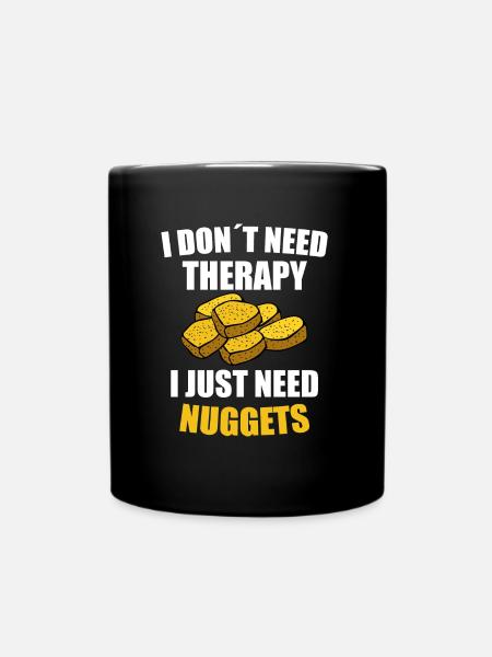 Nuggets - Tasse einfarbig - Schwarz