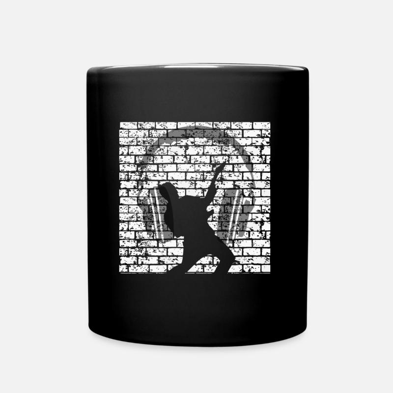 Gitarre. Musik. Rock - Tasse einfarbig - Schwarz