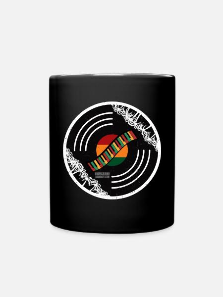 Clavier Sound Circle Rainbow - Mug uni - noir
