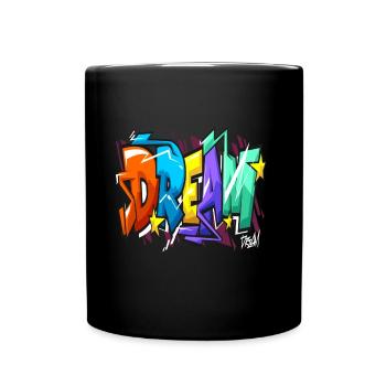 Graffiti Dream - Mug uni - noir - Devant