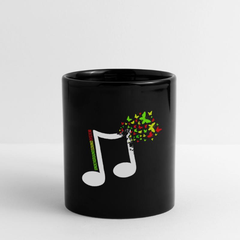 Note couleur papillon Mug uni