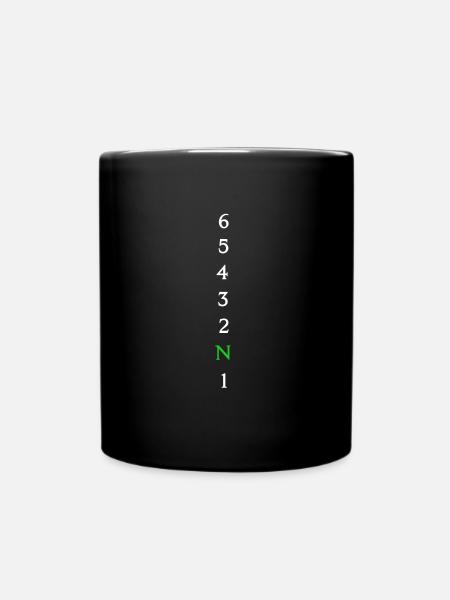 1N23456 - Full Colour Mug - black