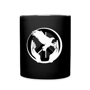 Eagle Peace Peace World Peace Love - Mug uni - noir - Devant