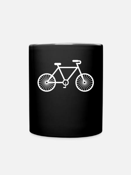 Vélo de course vélo de course cycliste vélo France tour - Mug uni - noir