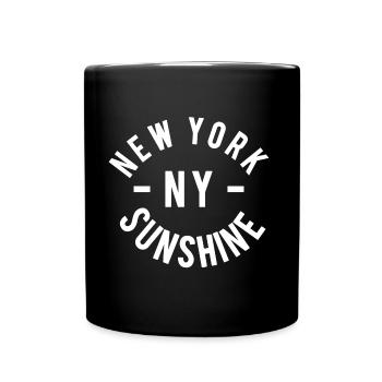 New York Sunshine - Mug uni - noir - Devant
