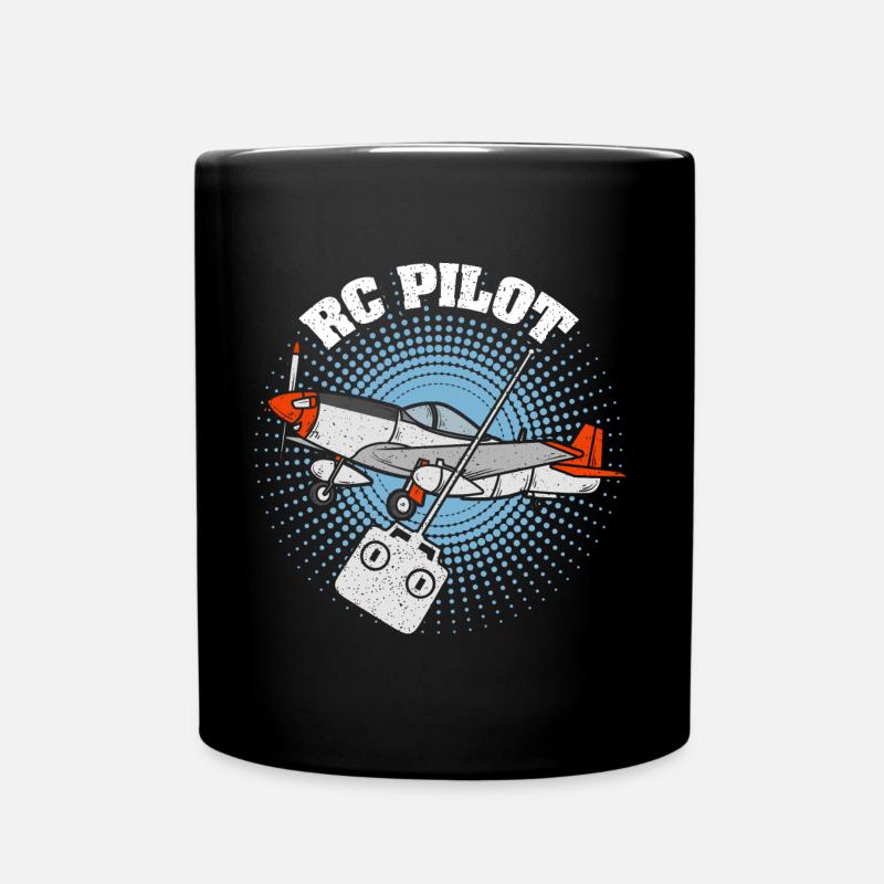 Pilote RC | Vol modèle | Maquettiste - Mug uni - noir