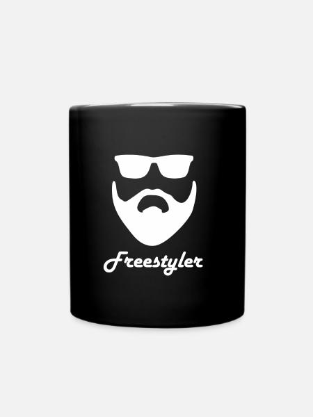 Freestyler - Tasse einfarbig - Schwarz