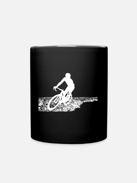 Paris - Roubaix - Tasse einfarbig - Schwarz