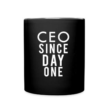 CEO - Full Colour Mug - black - Front