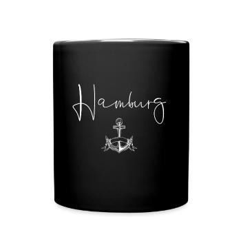 Hamburg - Full Colour Mug - black - Front
