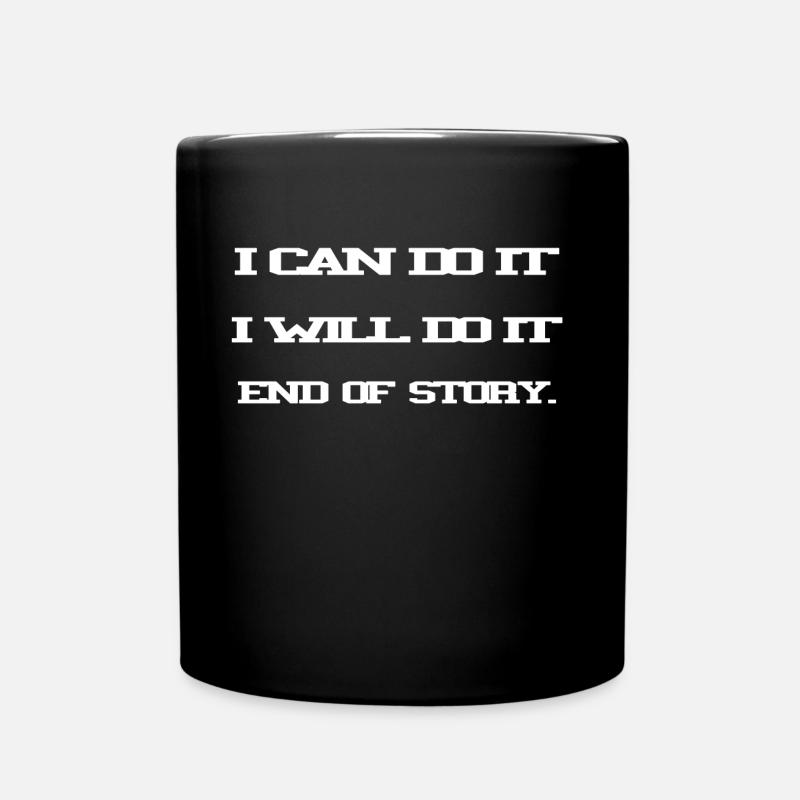 motivation - Mug uni - noir