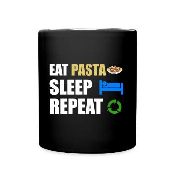 pasta - Full Colour Mug - black - Front