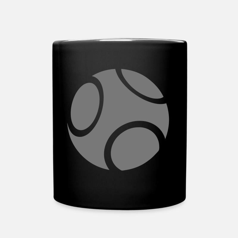 Petanque-Ballspiele 11 - Tasse einfarbig - Schwarz