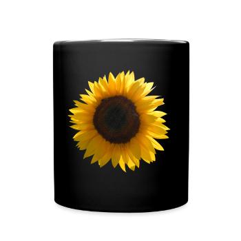 Sunflower - Full Colour Mug - black - Front