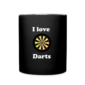 Dartboard - Full Colour Mug - black - Front