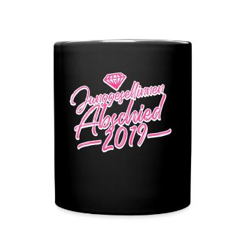 hen party 2019 diamond - Full Colour Mug - black - Front