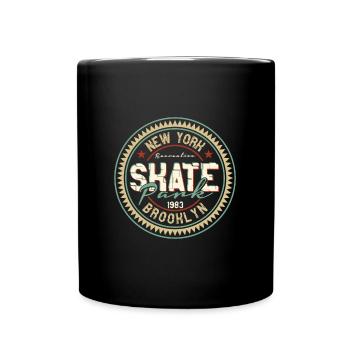 Skate - Full Colour Mug - black - Front