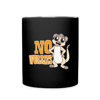 meerkat - Full Colour Mug - black - Front
