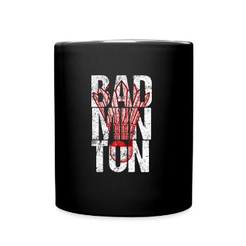 Badminton Badminton Sport - Mug uni - noir - Devant