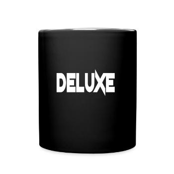 DELUXE- T-Shirt - Tasse einfarbig - Schwarz - Vorne
