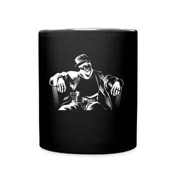 gangster - Tasse einfarbig - Schwarz - Vorne