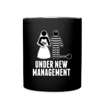 Wedding Bachelor Party JGA wedding shower - Full Colour Mug - black - Front