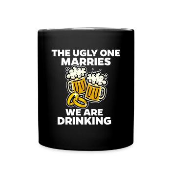 Bachelor Party Mariage Mariage Mariage Drôle - Mug uni - noir - Devant
