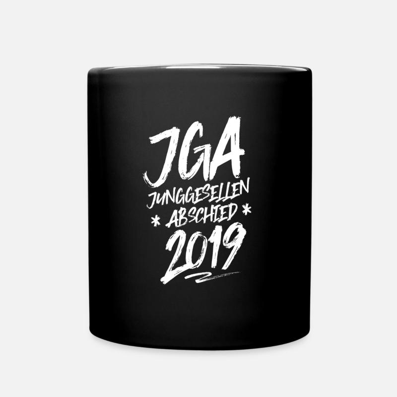 enterrement de vie de garçon jga en 2019 - Mug uni - noir