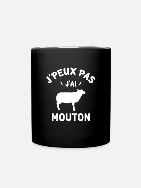 J'ai mouton - Mug uni - noir