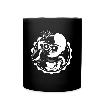bébé cool enfant - Mug uni - noir - Devant