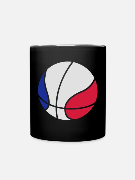 Basketball - Mug uni - noir