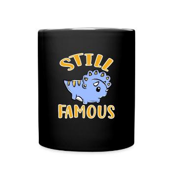 Triceratops - Full Colour Mug - black - Front
