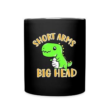 T-Rex - Full Colour Mug - black - Front