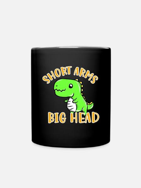 T-Rex - Tasse einfarbig - Schwarz