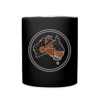 australia - Full Colour Mug - black - Front