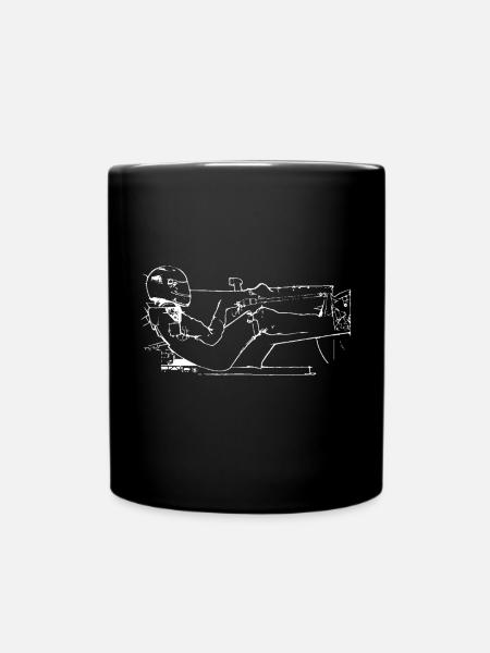 Cockpit de pilote - Mug uni - noir