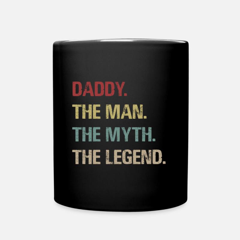 Papa. L'homme Le mythe La légende - Mug uni - noir